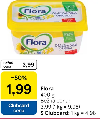 Flora 100% Omega 3&6 Original