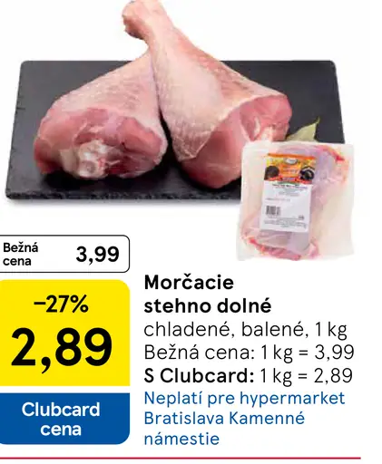 Morčacie dolné stehno