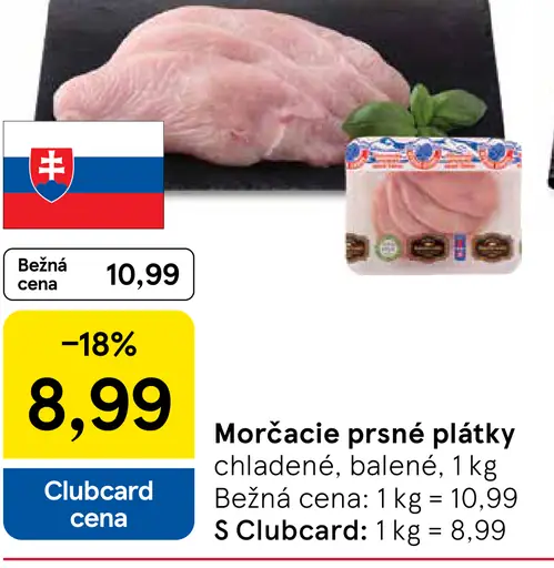 Morčacie prsn&eacute; plátky