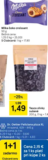 Milka Čoko croissant