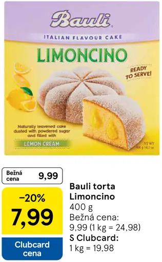 Bauli Limoncino torta