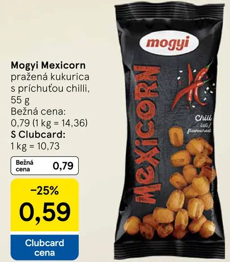 Mogyi Mexicorn pražená kukurica s príchuťou chilli