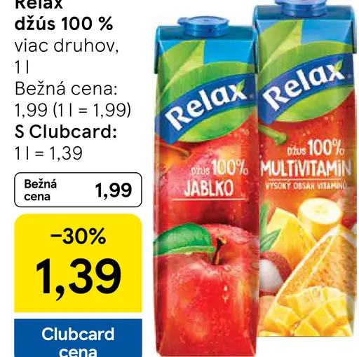 Relax 100% džús