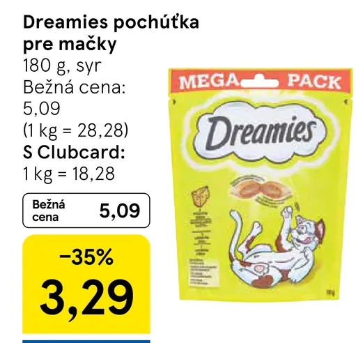 Dreamies pochúťka pre mačky