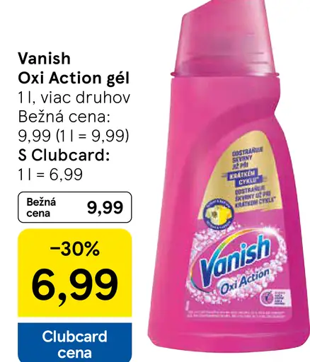 Vanish Oxi Action gél