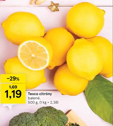 Tesco citróny