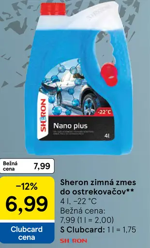 Sheron zimná zmes do ostrekovačov