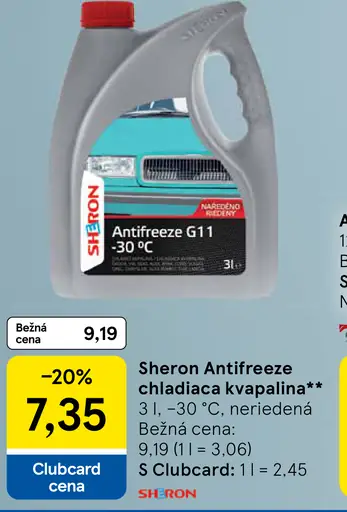 Sheron Antifreeze chladiaca kvapalina
