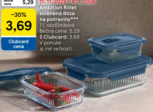 Ambition Rillet dóza na potraviny