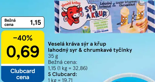 Veselá kráva Syr a krup