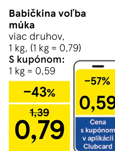 Babičkina voľba múka