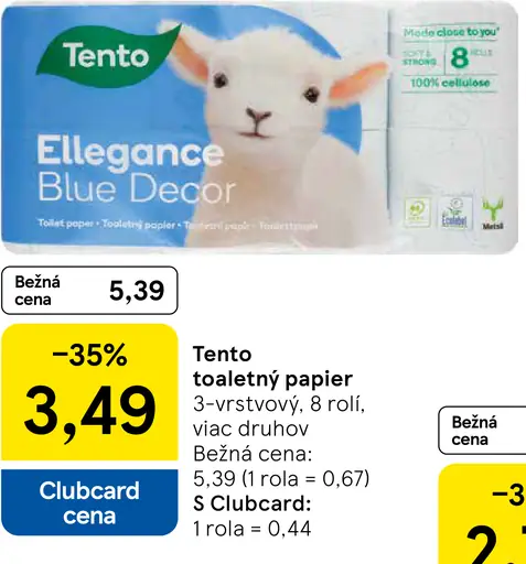 Tento toaletný papier