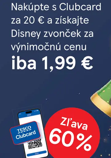 Disney zvonček na vianočný stromček