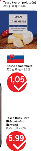 Tesco camembert