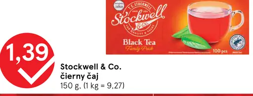 Stockwell & Co. čierny čaj