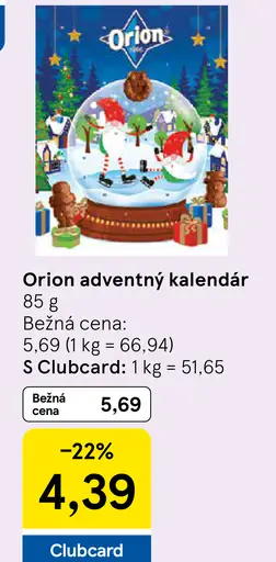 Orion Adventný kalendár