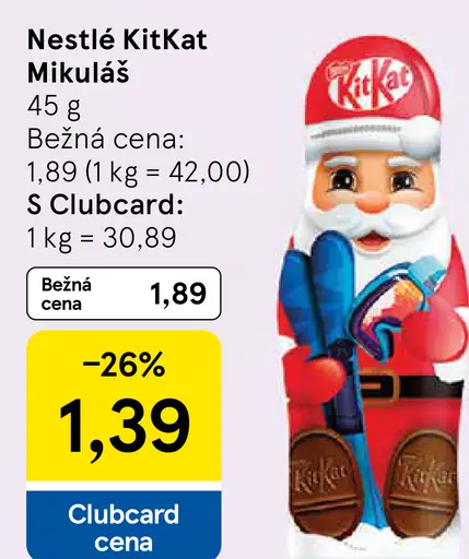 Nestlé KitKat Mikuláš