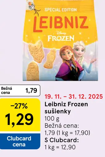 Leibniz Frozen sušienky