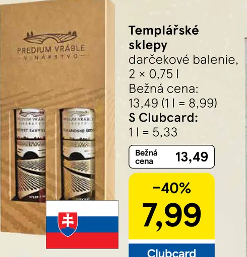 Predium Vráble darčekové balenie