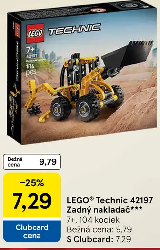 LEGO Technic 42197 Zadný nakladač