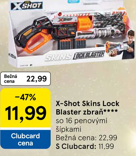 X-Shot Skins Lock Blaster zbraň