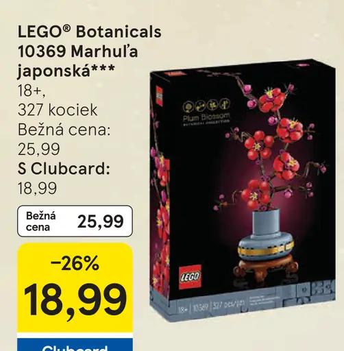 LEGO Botanicals 10369 Marhuľa japonská