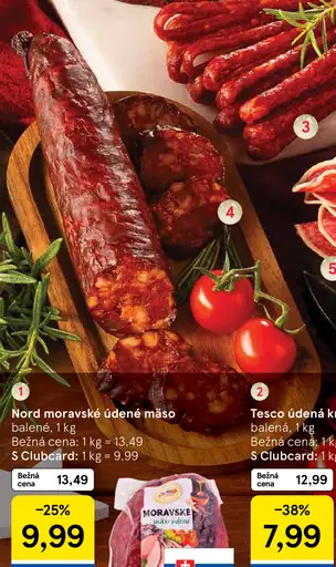 Nord moravské údené mäso