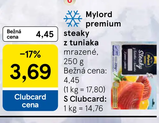 Mylord premium steaky z tuniaka