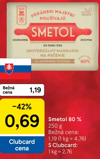 Smotol univerzálny margarín