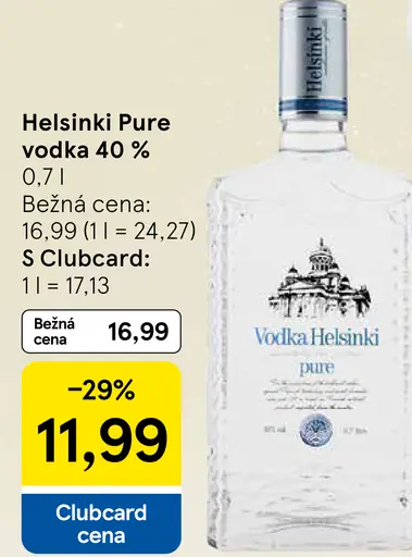 Helsinki Pure vodka 40%