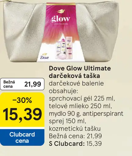 Dove Glow Ultimate darčeková taška