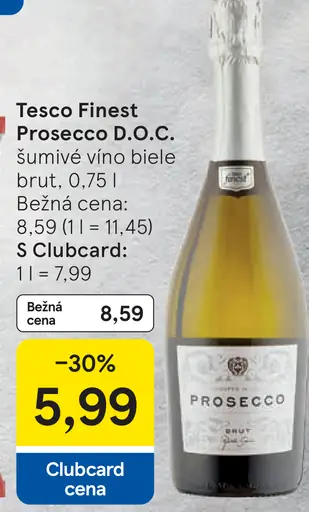 Tesco Finest Prosecco D.O.C.