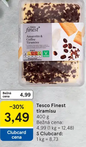 Tesco Finest tiramisu