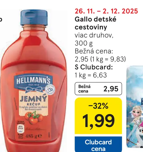 Hellmann's Kečup jemne štipľavý