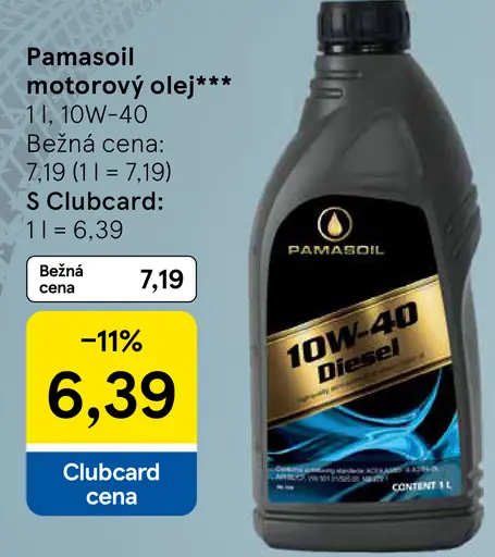 Pamasoil motorový olej