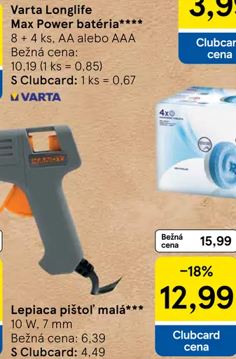 Lepiaca pištoľ malá