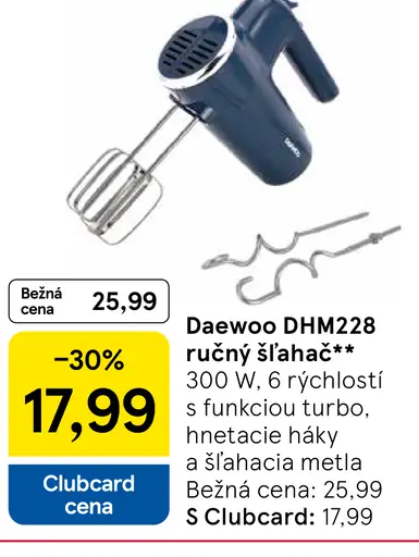 Daewoo DHM251 ručný šľahač