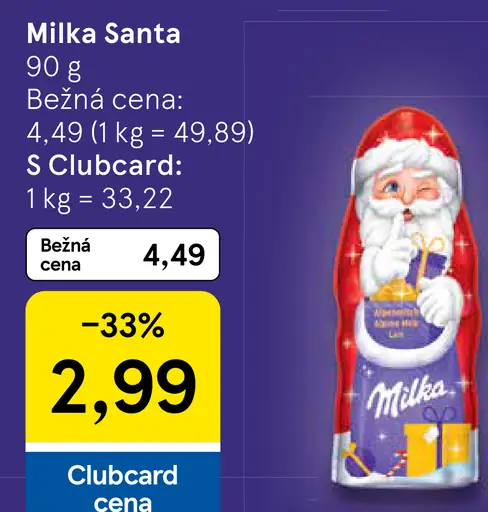 Milka Santa