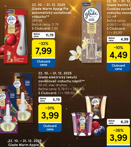 Glade Warm Apple Pie osviežovač vzduchu