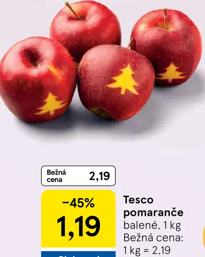 Tesco pomaranče