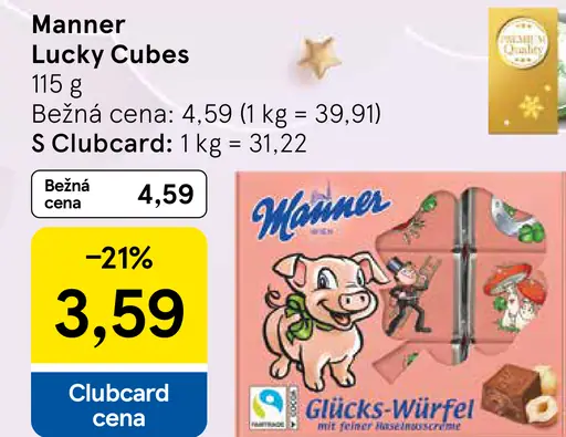 Manner Lucky Cubes