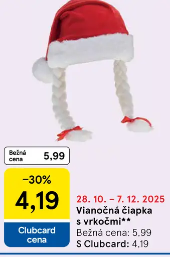 Vianočná čiapka so sobími parohmi