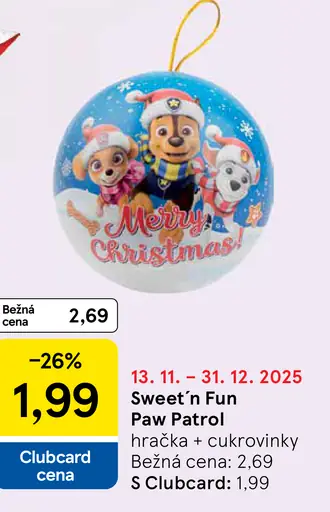 Sweet'n Fun Paw Patrol lízanky