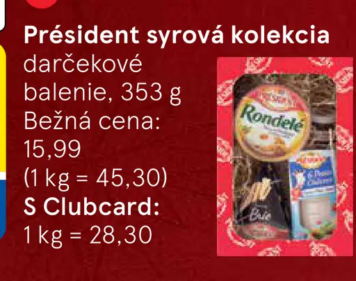 Président syrová kolekcia