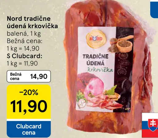 Nord tradičná údená krkovička