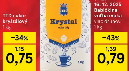 TTD Cukor kryštálový