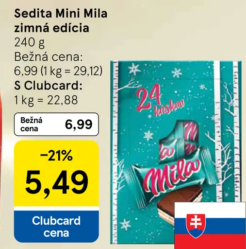 Sedita Mini Mila zimná edícia