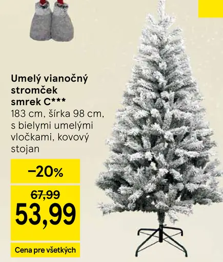Umelý vianočný stromček