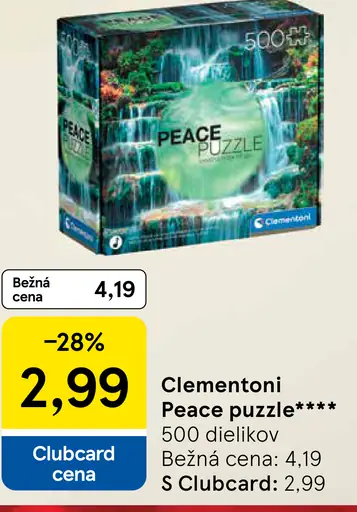 Clementoni Peace puzzle