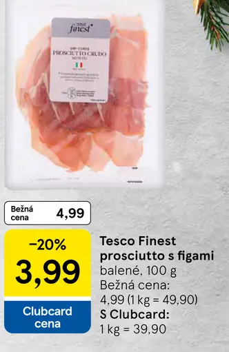 Tesco Finest prosciutto s figami